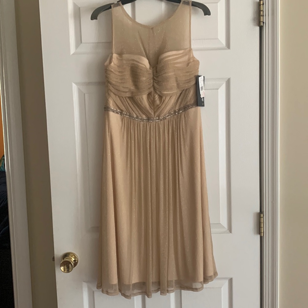 Gold dress